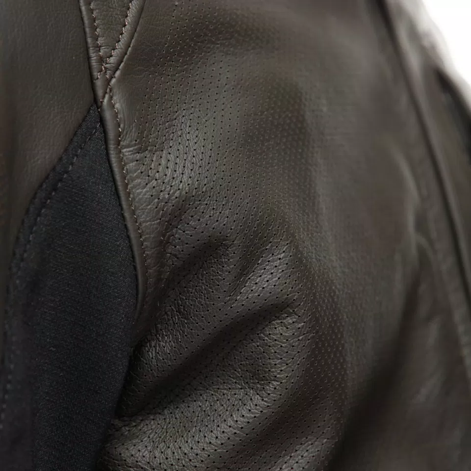 ISTRICE - MEN'S MOTORCYCLE PERFORATED LEATHER JACKET - DAINESE