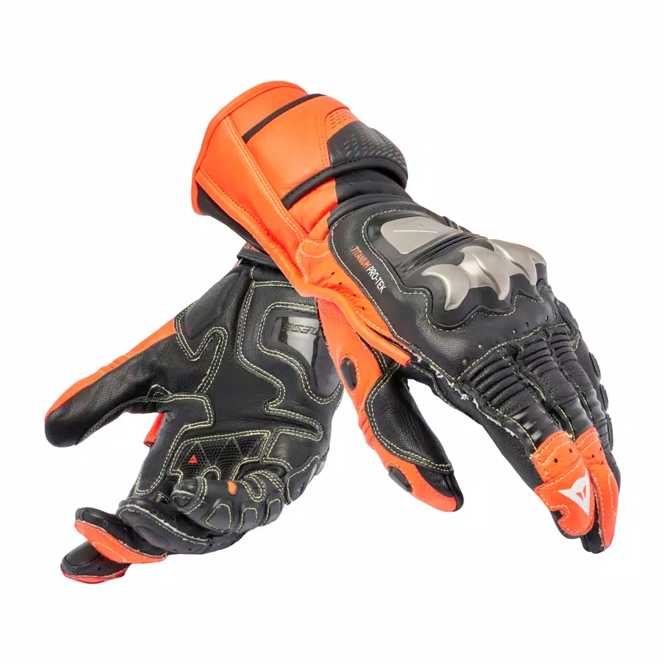FULL METAL 7 - MEN'S MOTORCYCLE RACING LEATHER GLOVES - DAINESE