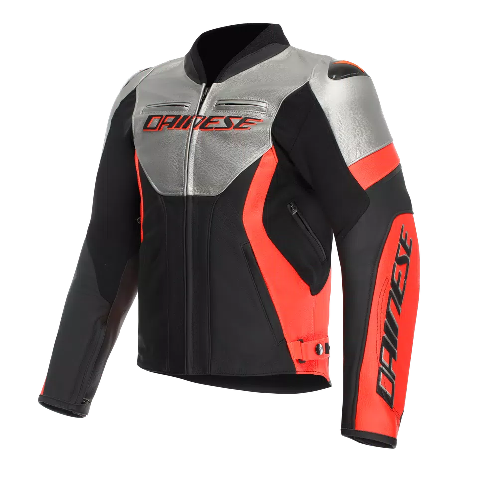 RACING 5 - MEN LEATHER MOTORCYCLE JACKET - DAINESE