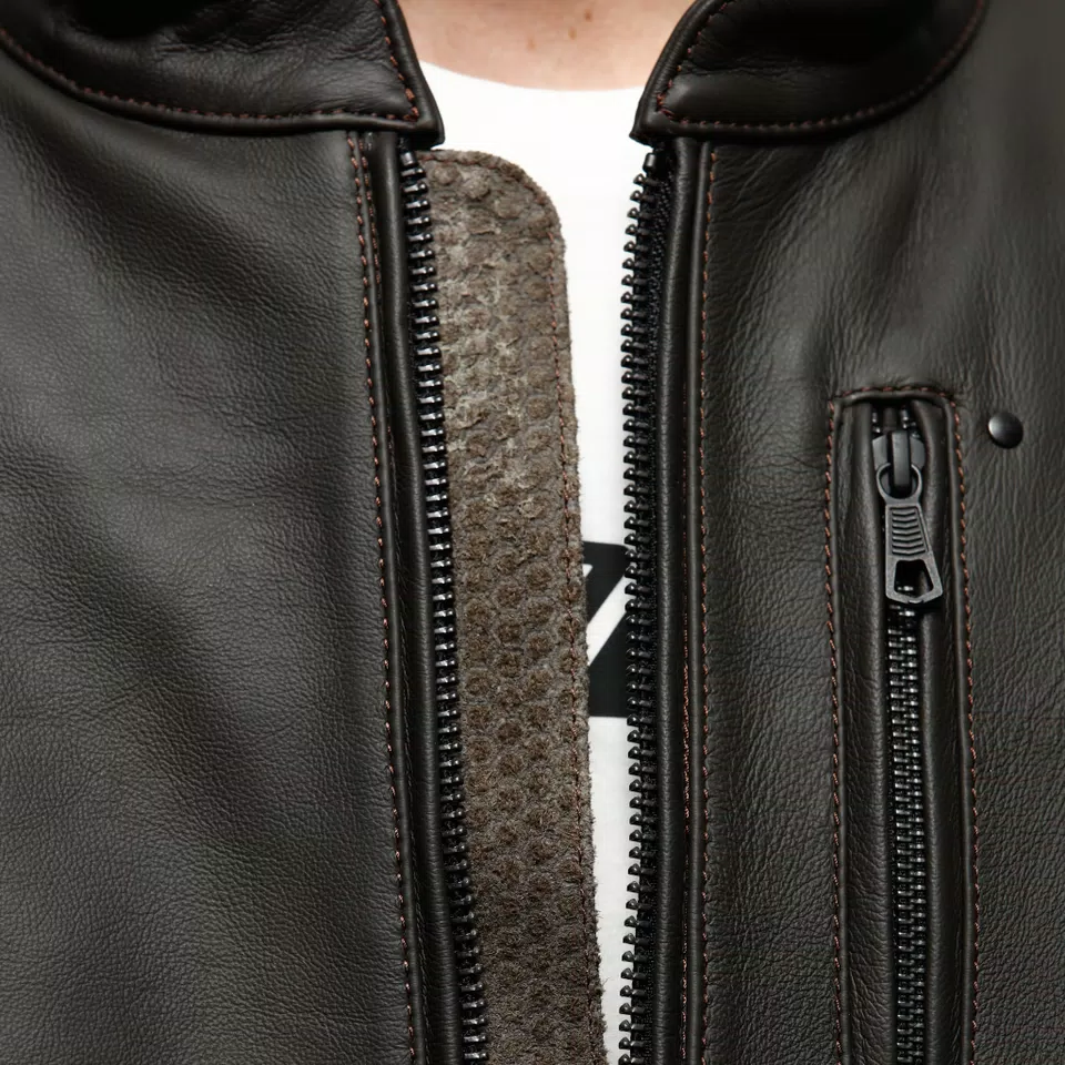 FULCRO - MEN'S MOTORCYCLE LEATHER JACKET - DAINESE