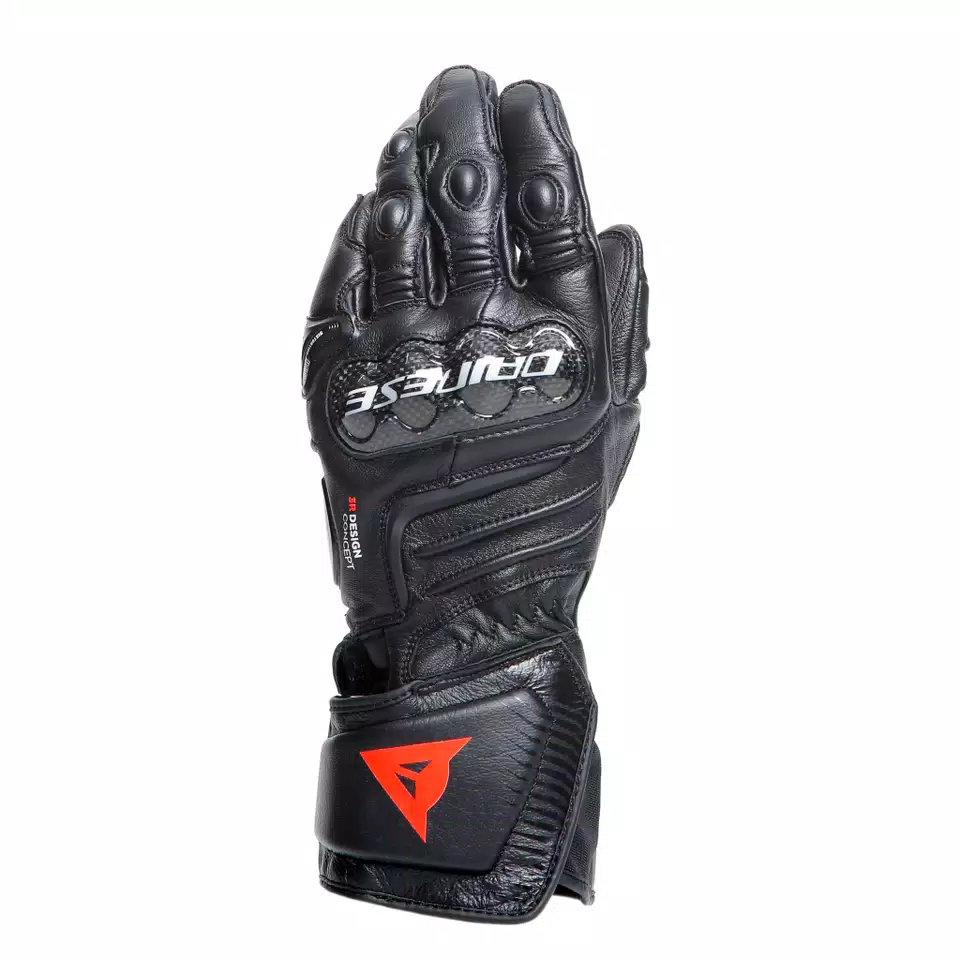 CARBON 4 - MEN'S MOTORCYCLE LONG LEATHER GLOVES - DAINESE