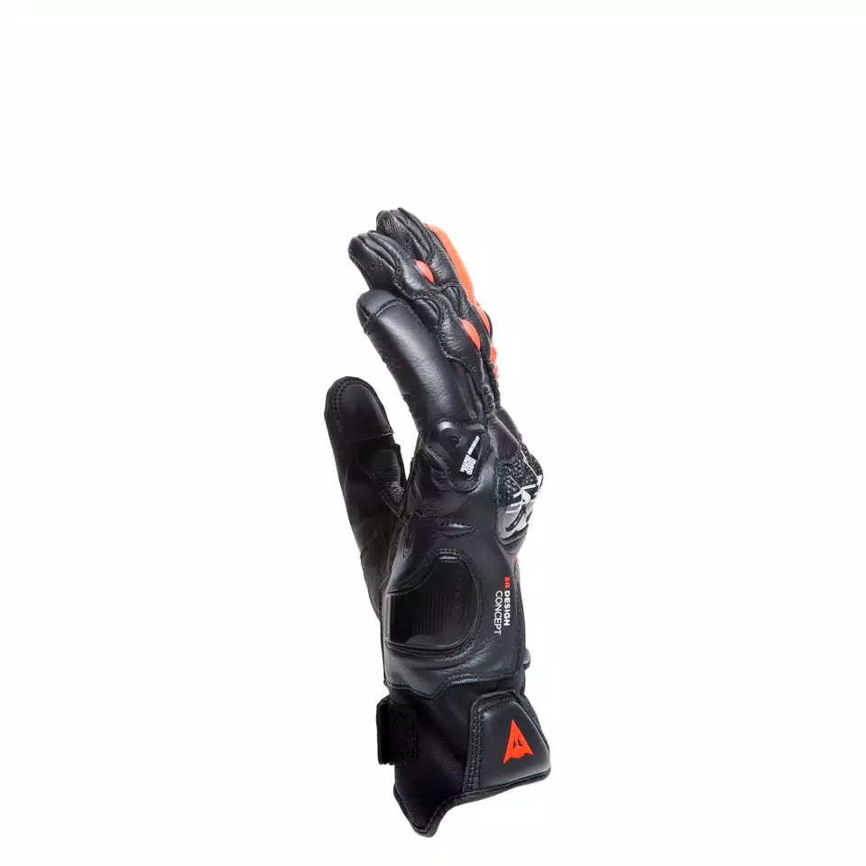 CARBON 4 - MEN'S MOTORCYCLE SHORT LEATHER GLOVES - DAINESE