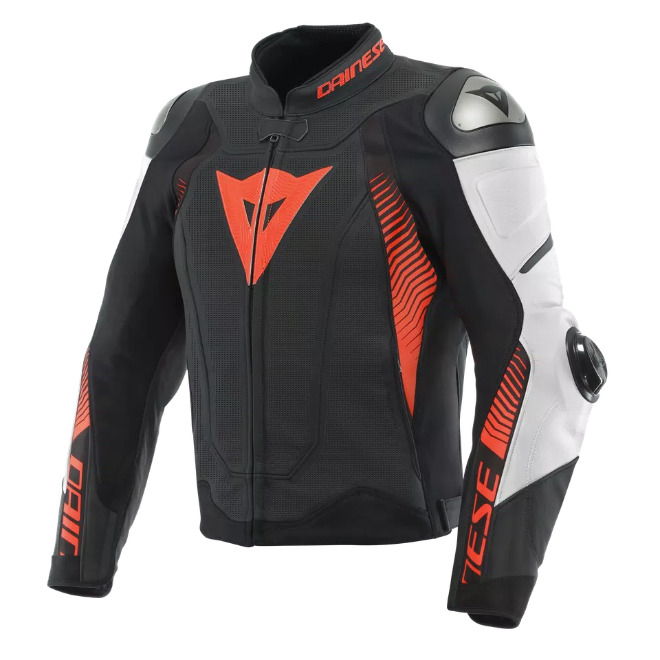 SUPER SPEED 4 - MEN'S MOTORCYCLE PERFORATED LEATHER JACKET - DAINESE