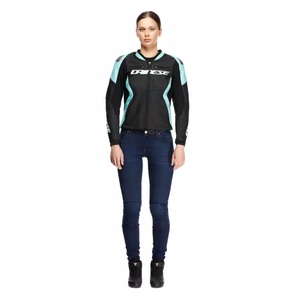 RACING 5 - WOMEN'S LEATHER MOTORCYCLE JACKET - DAINESE