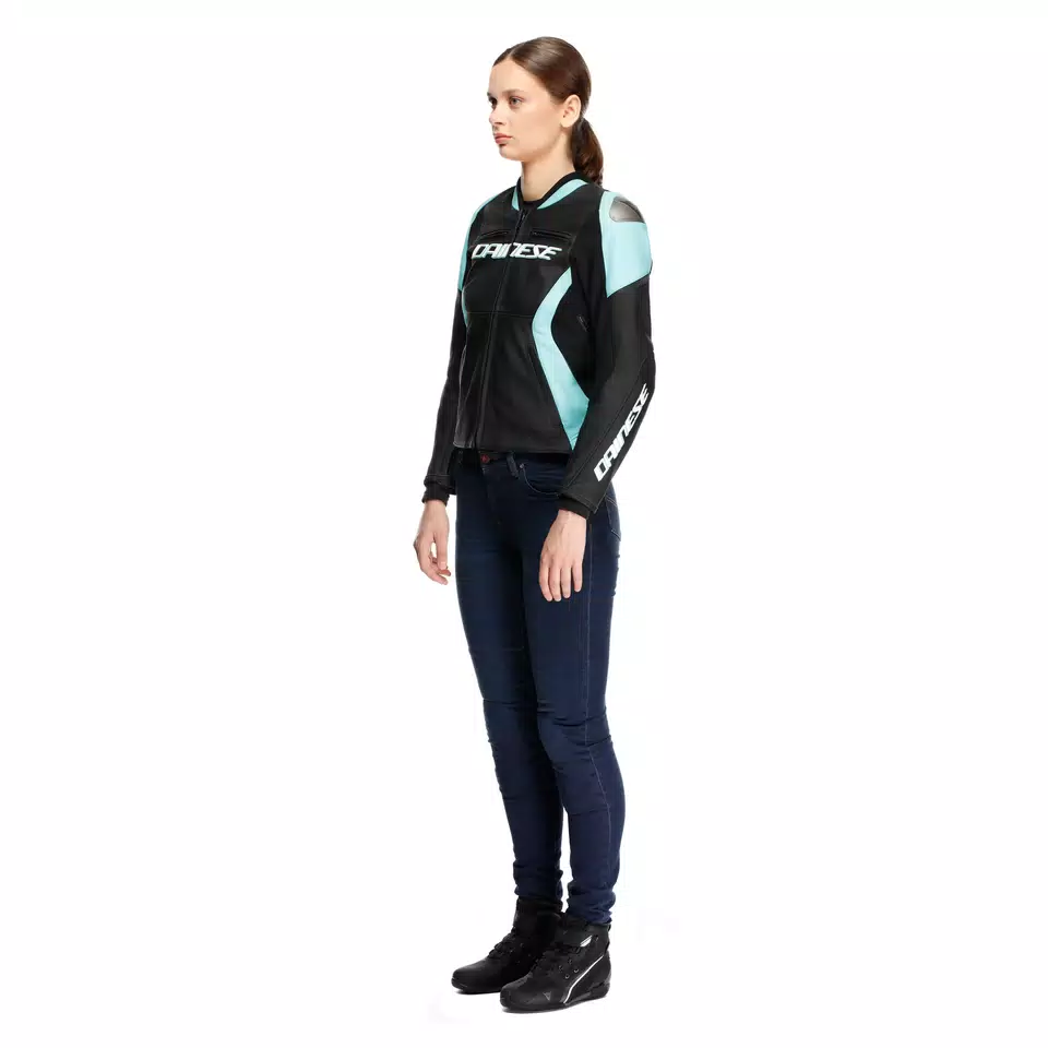 RACING 5 - WOMEN'S LEATHER MOTORCYCLE JACKET - DAINESE