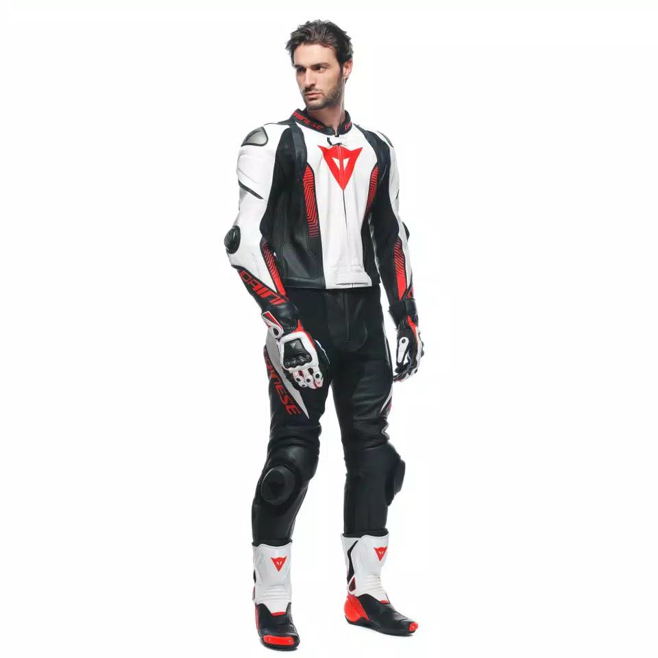 LAGUNA SECA 5 - MEN'S 2-PIECE MOTORCYCLE LEATHER SUIT - DAINESE