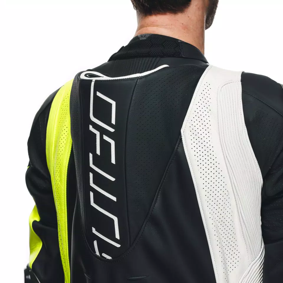 AUDAX D-ZIP - MEN'S 1-PIECE MOTORCYCLE PERFORATED LEATHER SUIT - DAINESE