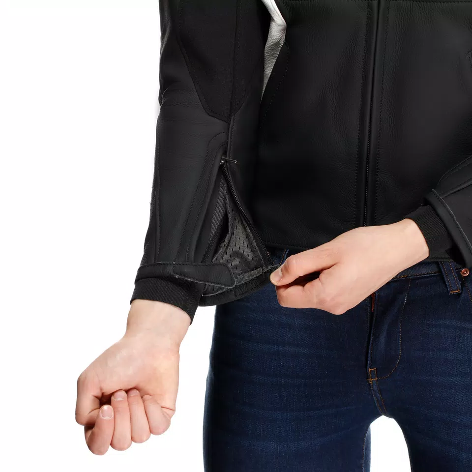 RACING 5 - WOMEN'S LEATHER MOTORCYCLE JACKET - DAINESE