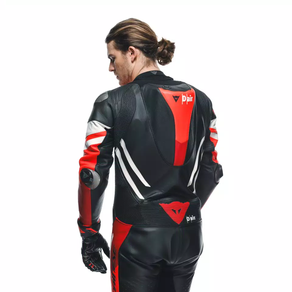 MISANO 3 D-AIR® - MEN'S 1-PIECE MOTORCYCLE PERFORATED LEATHER SUIT WITH AIRBAG - DAINESE