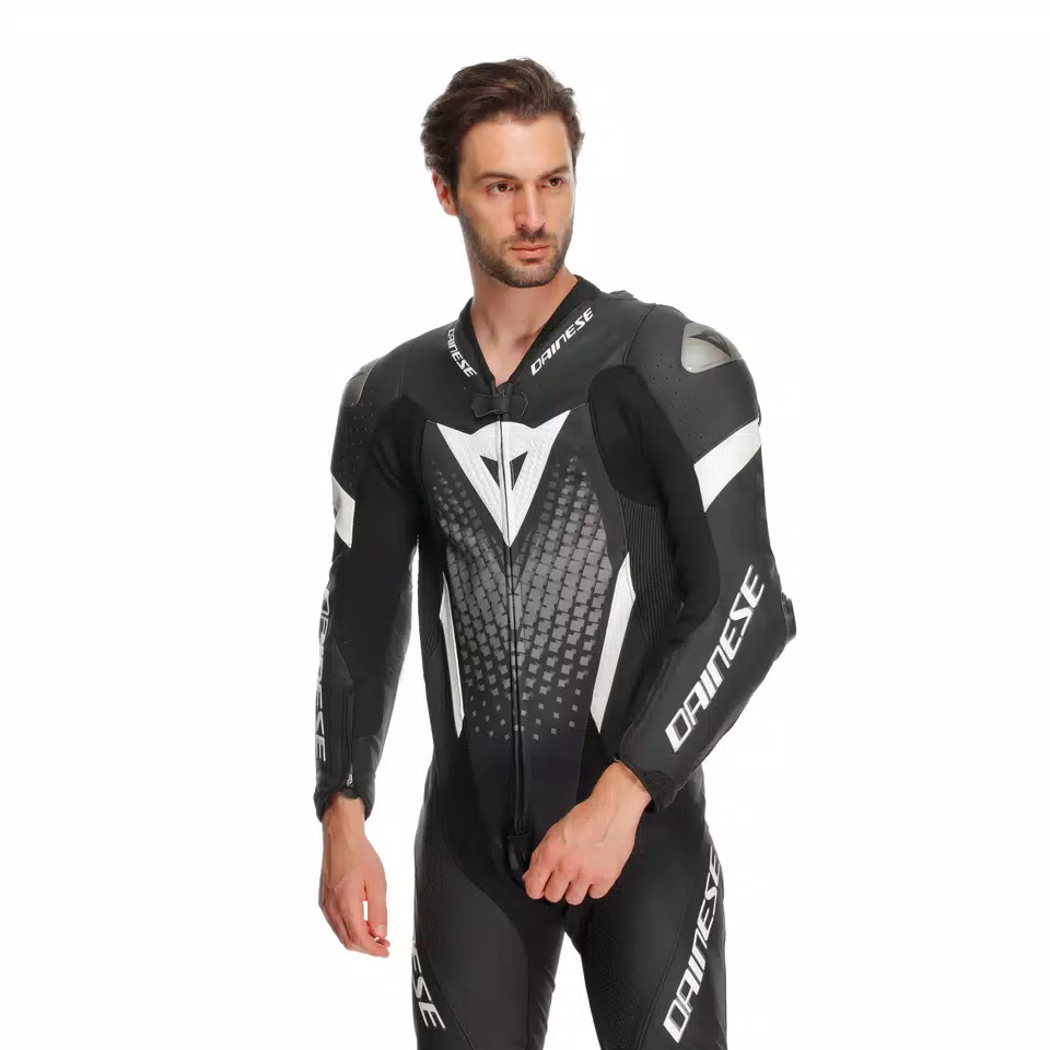 LAGUNA SECA 6 - PERFORATED ONE-PIECE LEATHER RACING SUIT - DAINESE