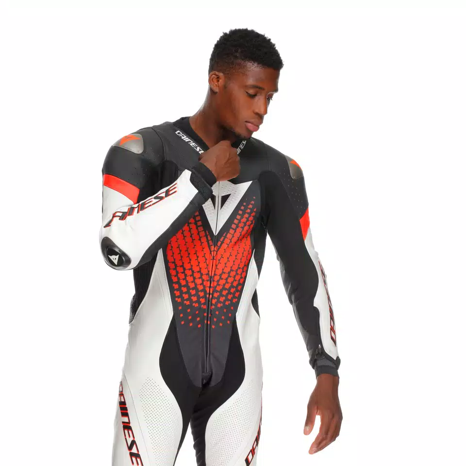 LAGUNA SECA 6 - PERFORATED ONE-PIECE LEATHER RACING SUIT - DAINESE