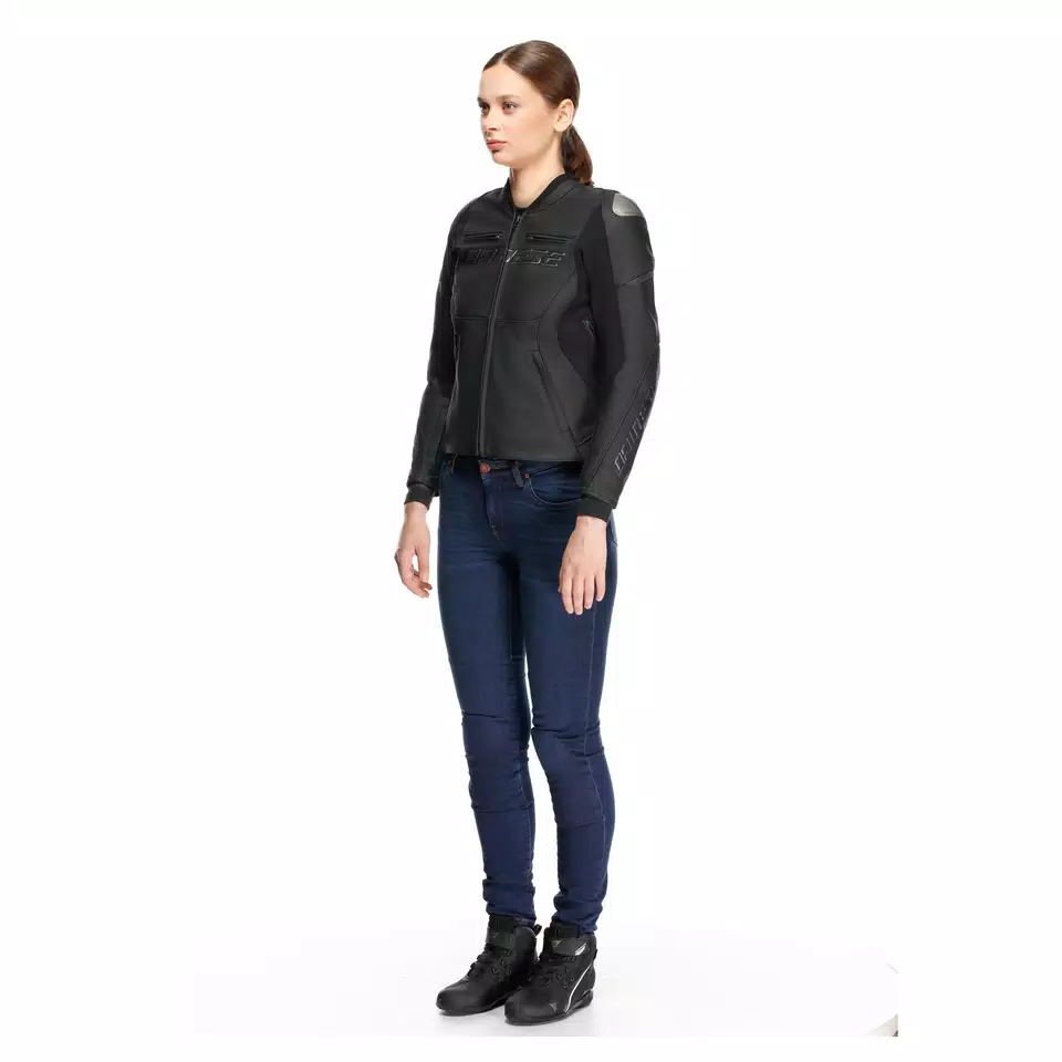 RACING 5 - WOMEN'S LEATHER MOTORCYCLE JACKET - DAINESE