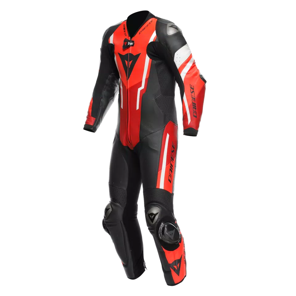 MISANO 3 D-AIR® - MEN'S 1-PIECE MOTORCYCLE PERFORATED LEATHER SUIT WITH AIRBAG - DAINESE
