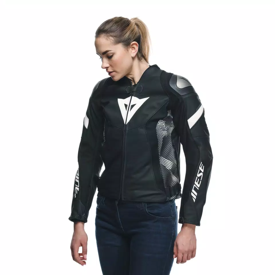 AVRO 5 - WOMEN'S MOTORCYCLE LEATHER JACKET - DAINESE