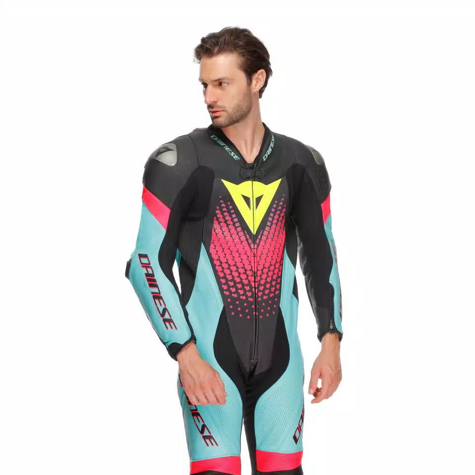 LAGUNA SECA 6 - PERFORATED ONE-PIECE LEATHER RACING SUIT - DAINESE