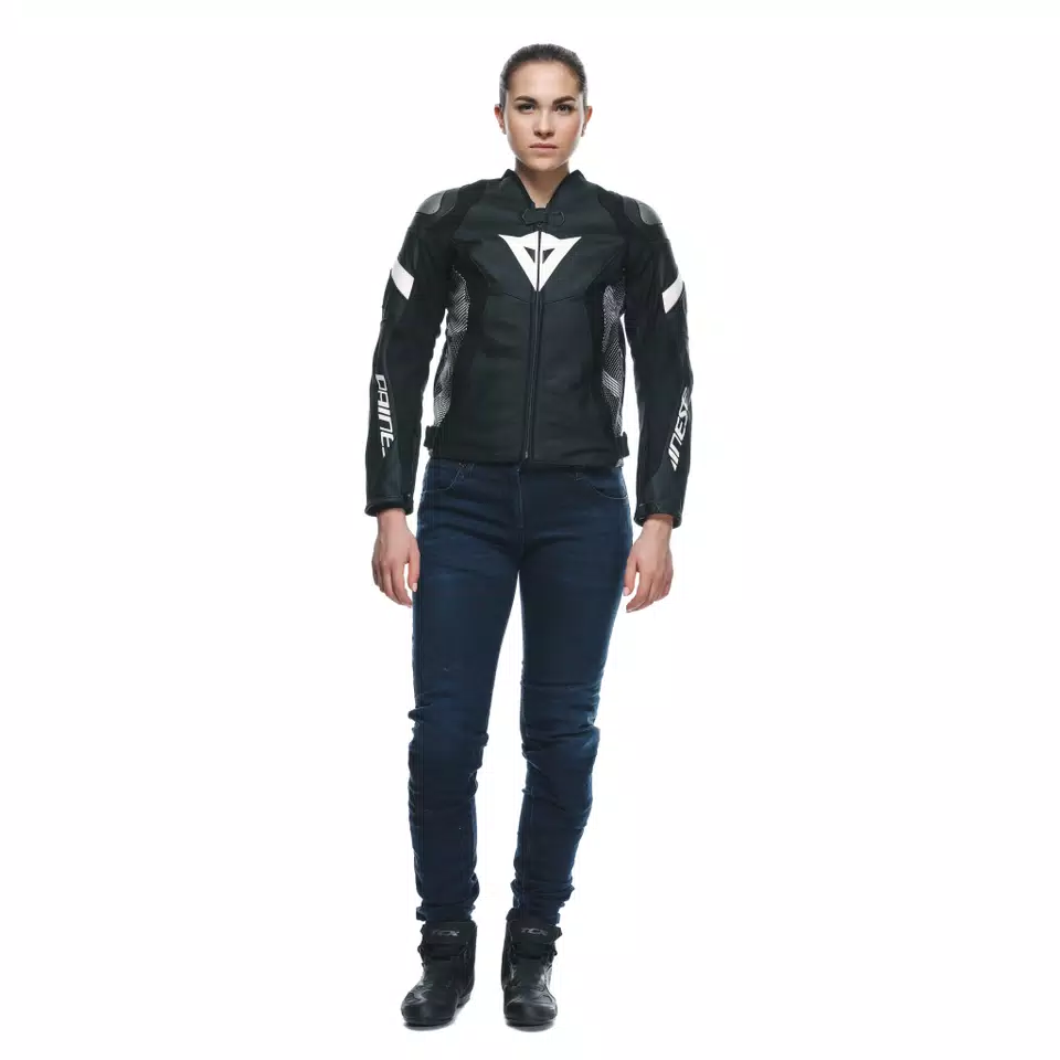 AVRO 5 - WOMEN'S MOTORCYCLE LEATHER JACKET - DAINESE