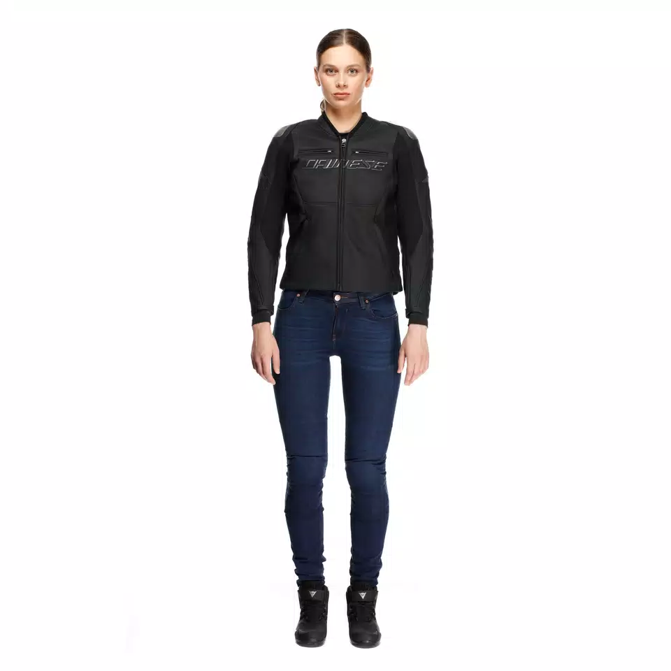 RACING 5 - WOMEN'S LEATHER MOTORCYCLE JACKET - DAINESE