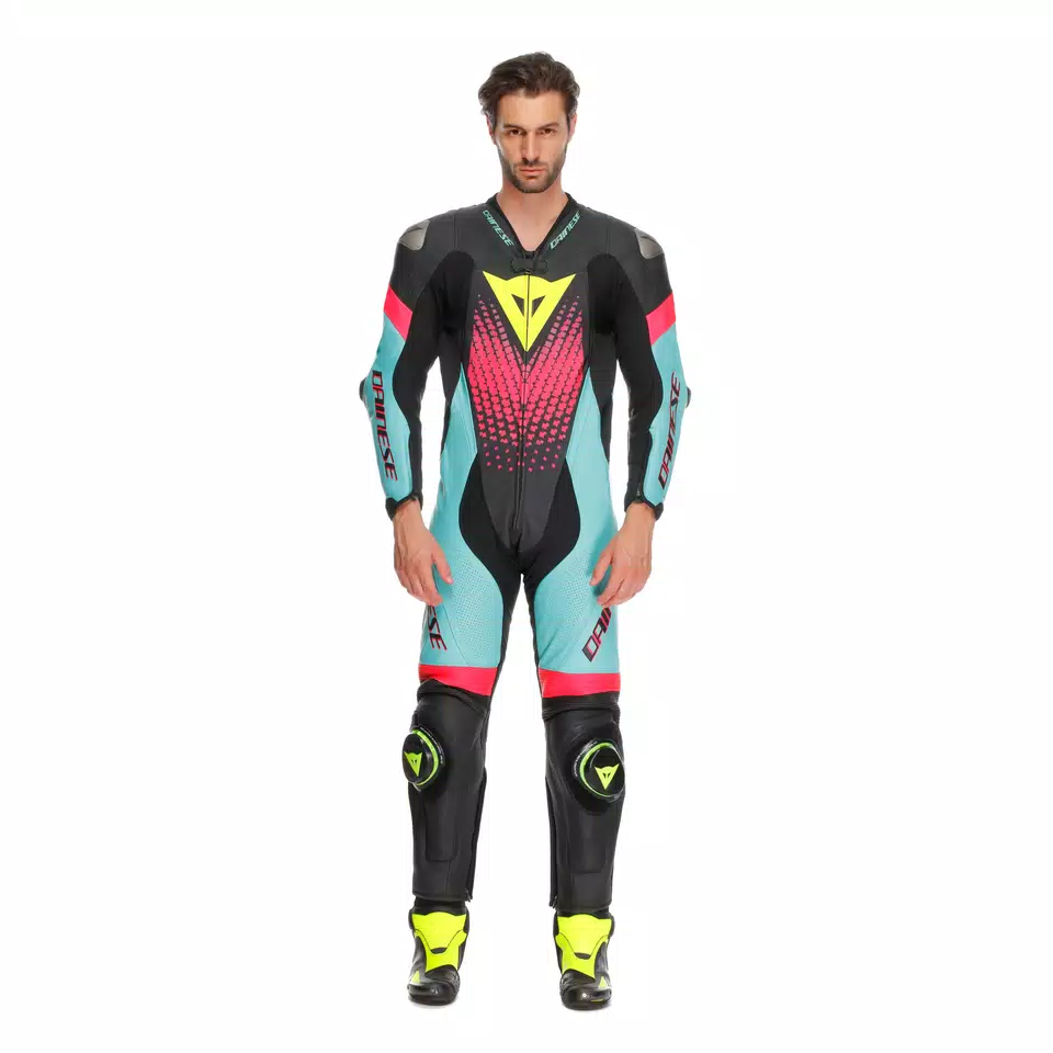 LAGUNA SECA 6 - PERFORATED ONE-PIECE LEATHER RACING SUIT - DAINESE