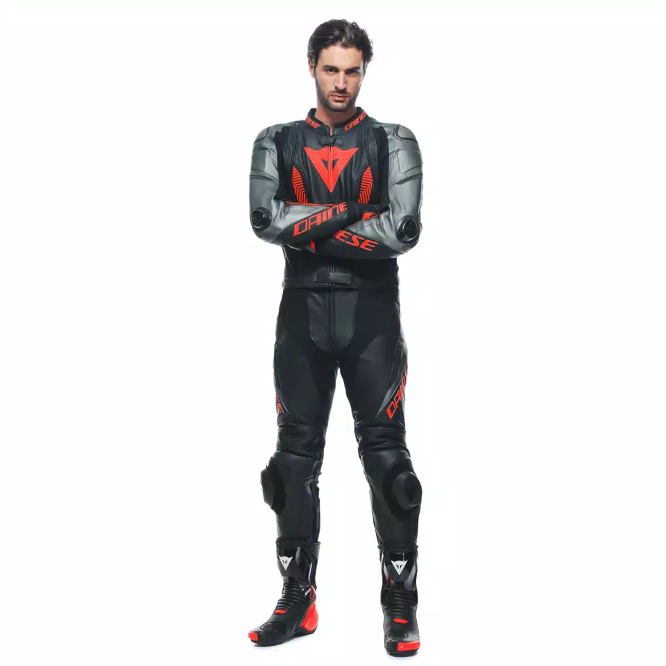 LAGUNA SECA 5 - MEN'S 2-PIECE MOTORCYCLE LEATHER SUIT - DAINESE