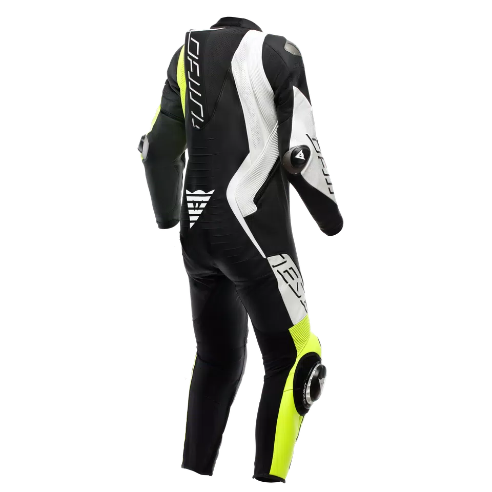 AUDAX D-ZIP - MEN'S 1-PIECE MOTORCYCLE PERFORATED LEATHER SUIT - DAINESE