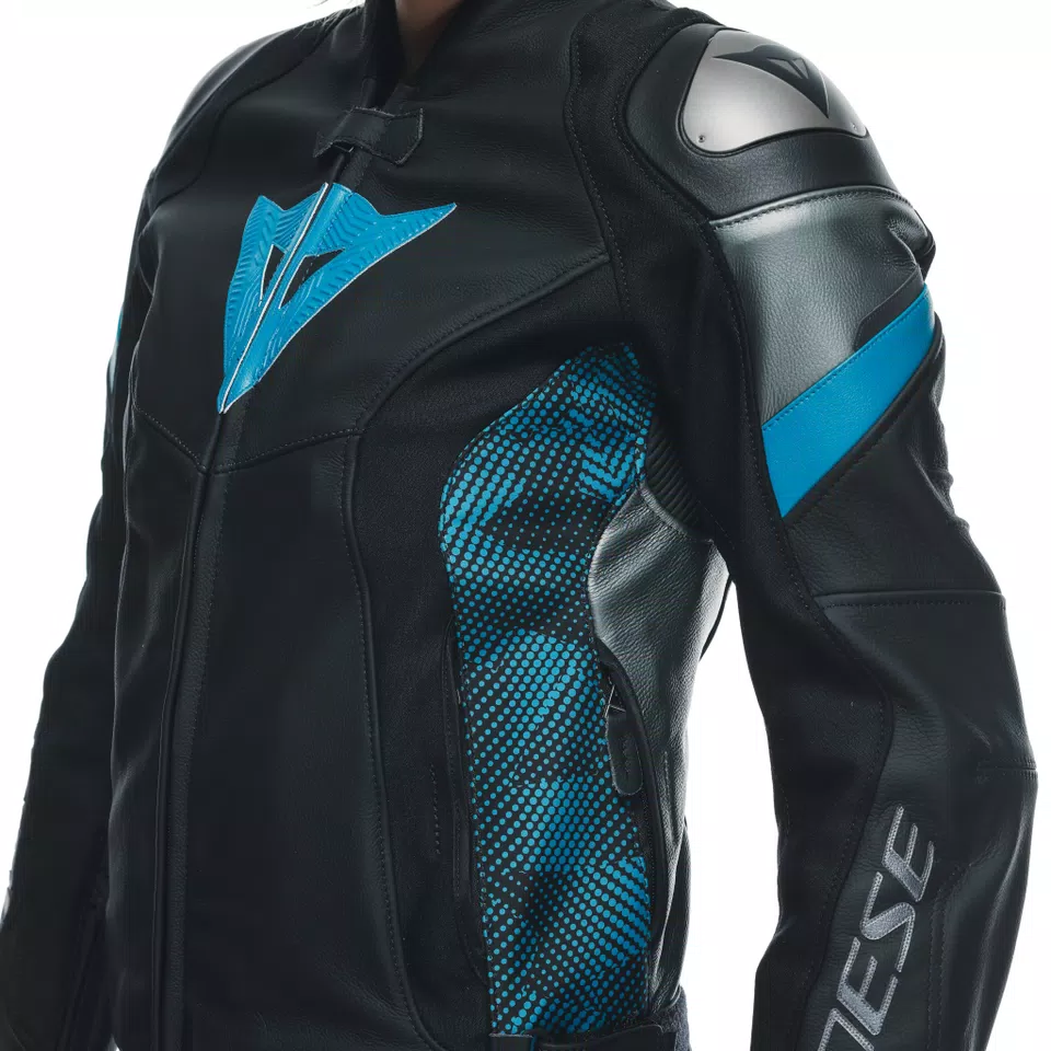 AVRO 5 - WOMEN'S MOTORCYCLE LEATHER JACKET - DAINESE