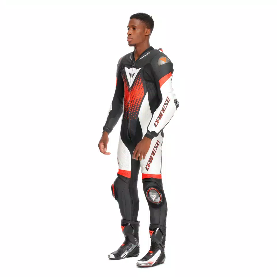 LAGUNA SECA 6 - PERFORATED ONE-PIECE LEATHER RACING SUIT - DAINESE