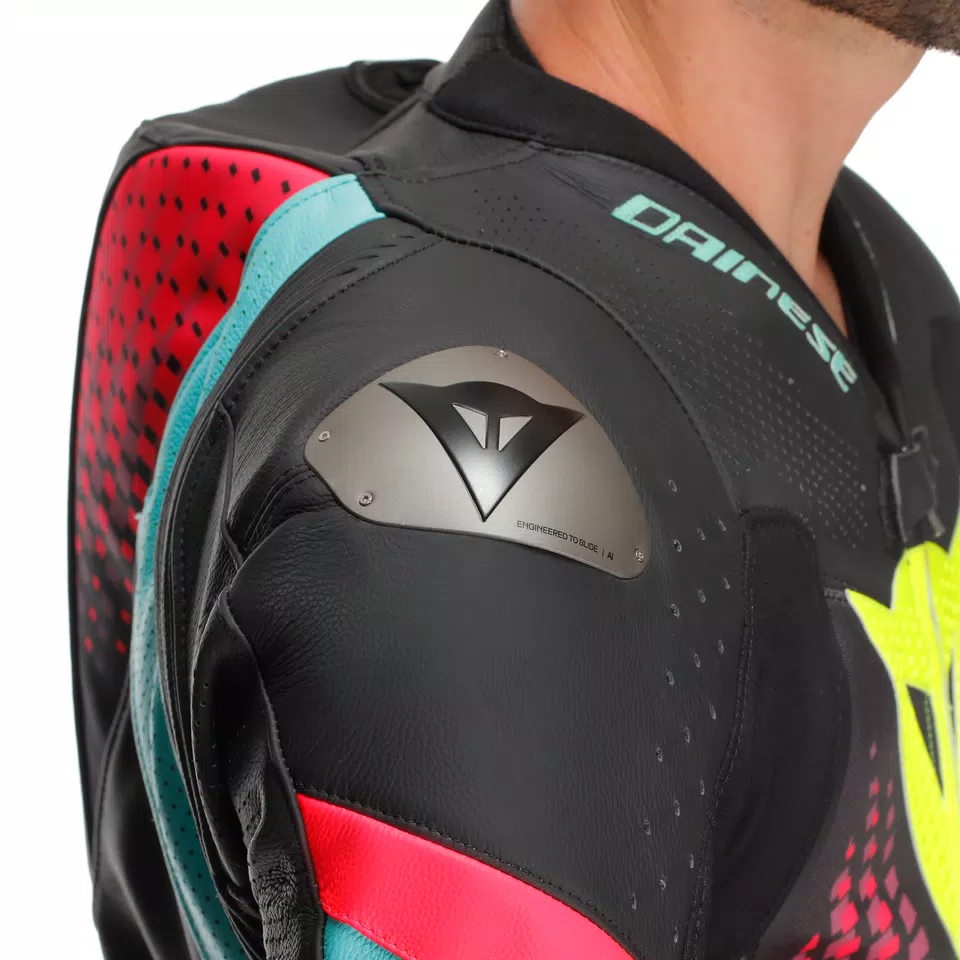 LAGUNA SECA 6 - PERFORATED ONE-PIECE LEATHER RACING SUIT - DAINESE