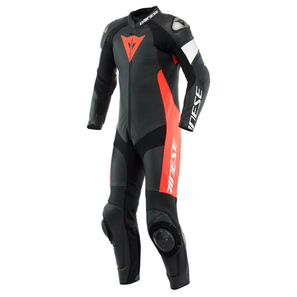 TOSA - MEN'S 1-PIECE MOTORCYCLE PERFORATED LEATHER SUIT - DAINESE