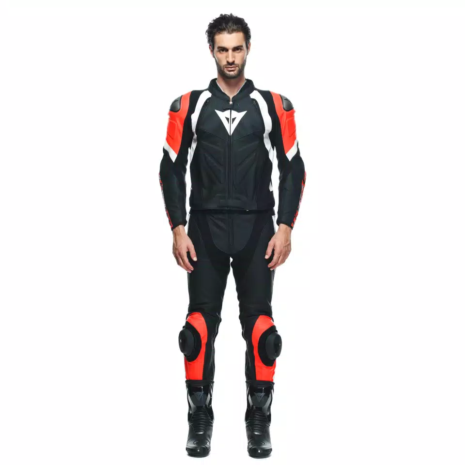 AVRO 4 - MEN'S 2-PIECE MOTORCYCLE LEATHER SUIT - DAINESE