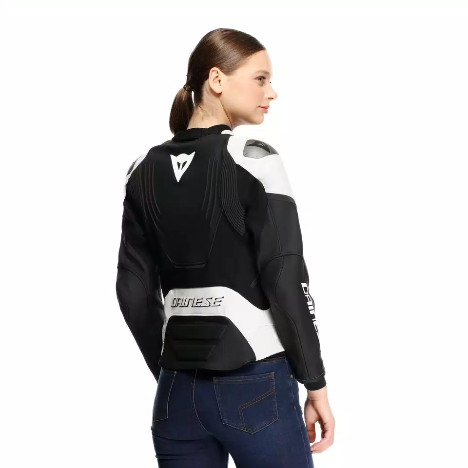 RACING 5 - WOMEN'S LEATHER MOTORCYCLE JACKET - DAINESE