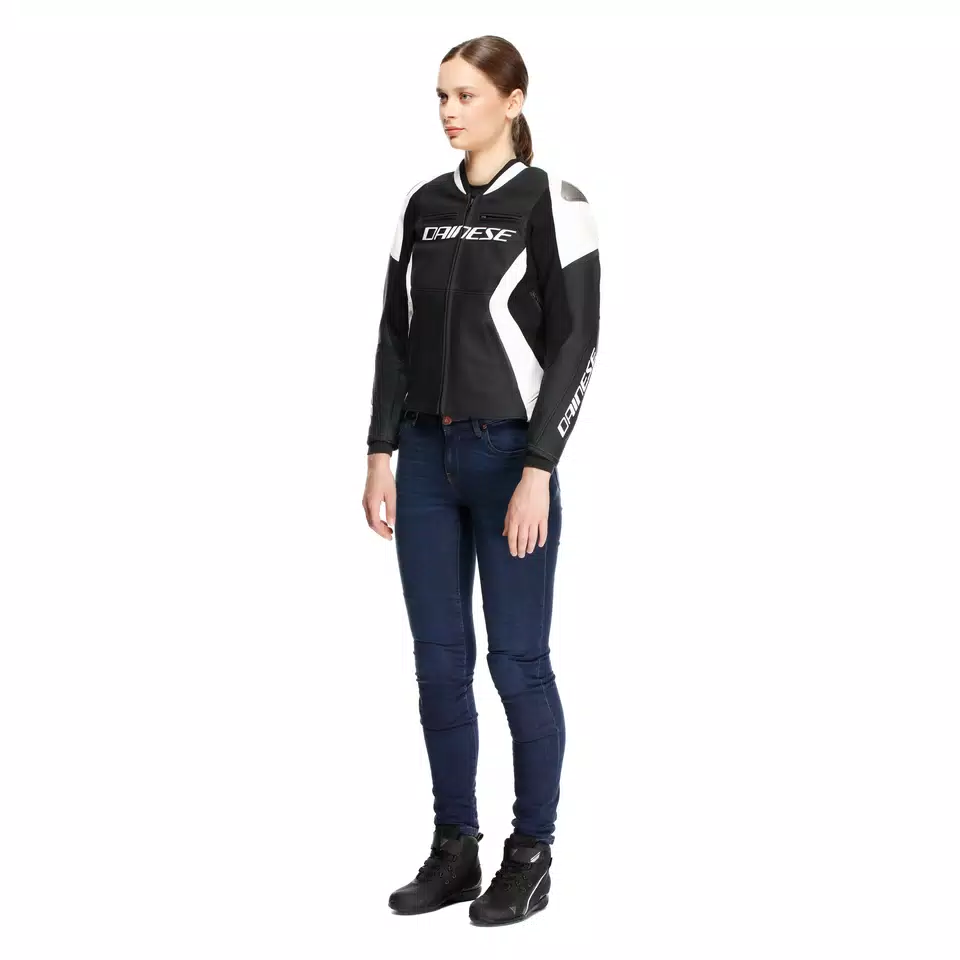 RACING 5 - WOMEN'S LEATHER MOTORCYCLE JACKET - DAINESE