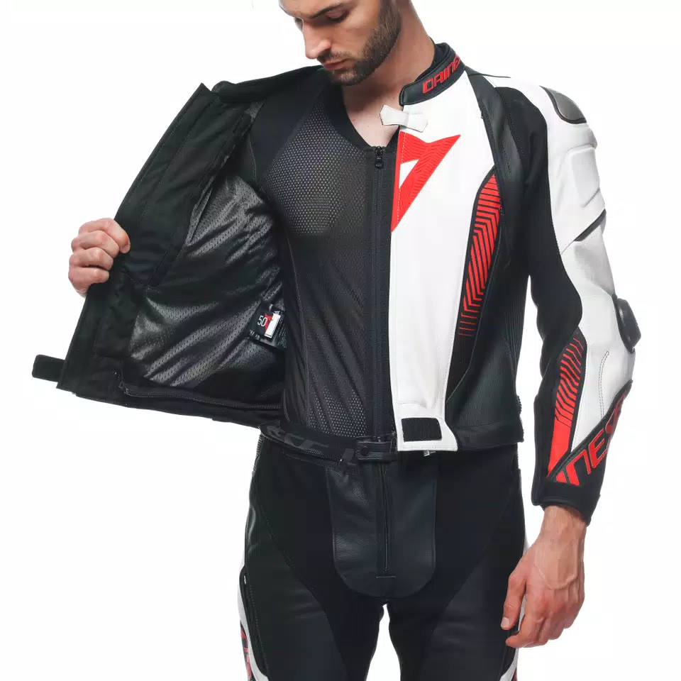 LAGUNA SECA 5 - MEN'S 2-PIECE MOTORCYCLE LEATHER SUIT - DAINESE