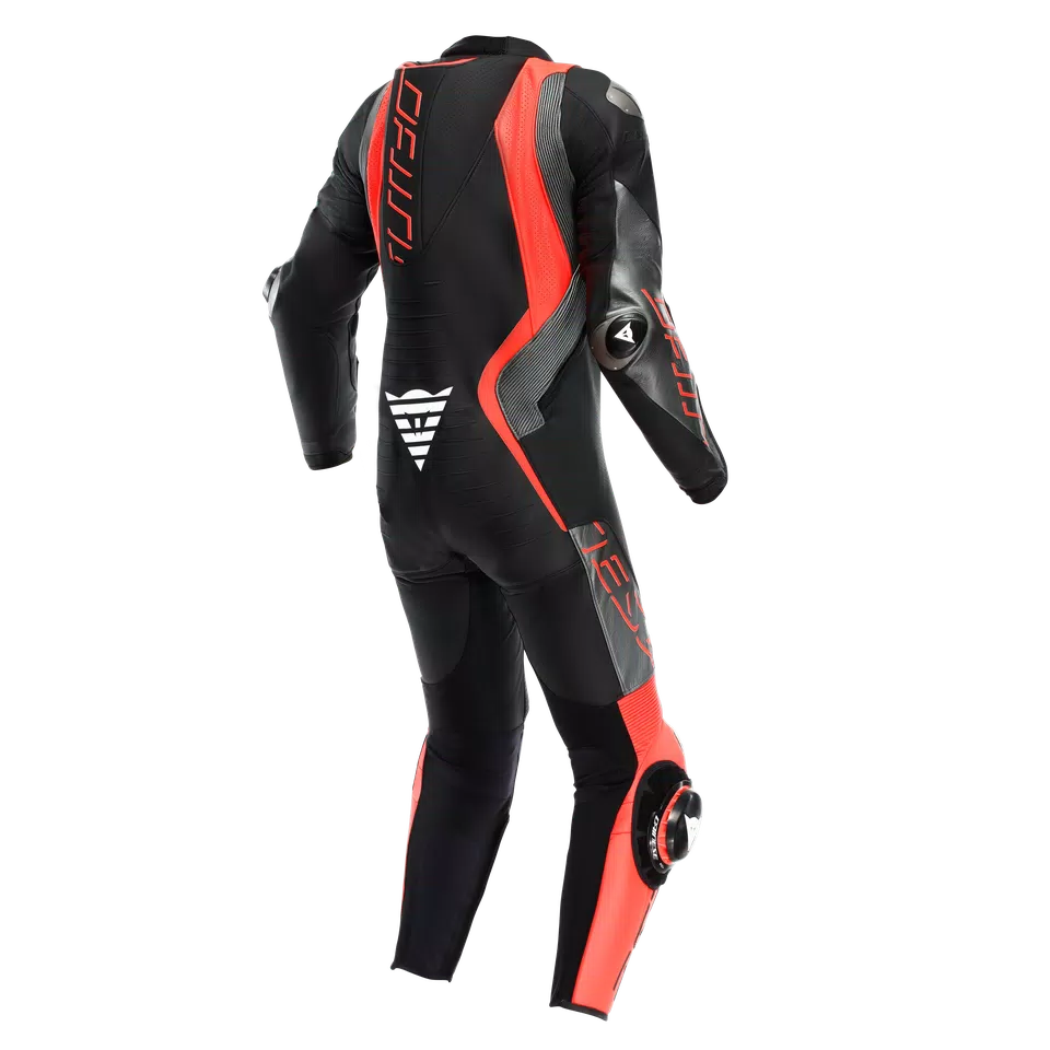 AUDAX D-ZIP - MEN'S 1-PIECE MOTORCYCLE PERFORATED LEATHER SUIT - DAINESE