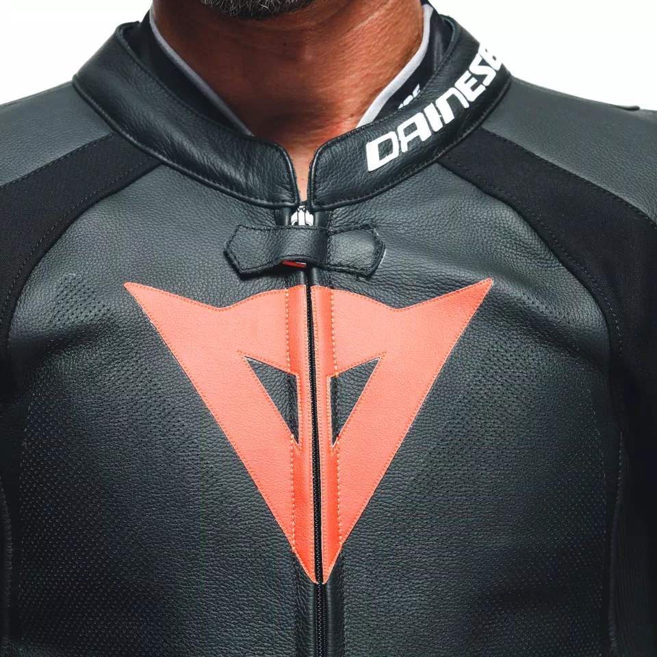 TOSA - MEN'S 1-PIECE MOTORCYCLE PERFORATED LEATHER SUIT - DAINESE