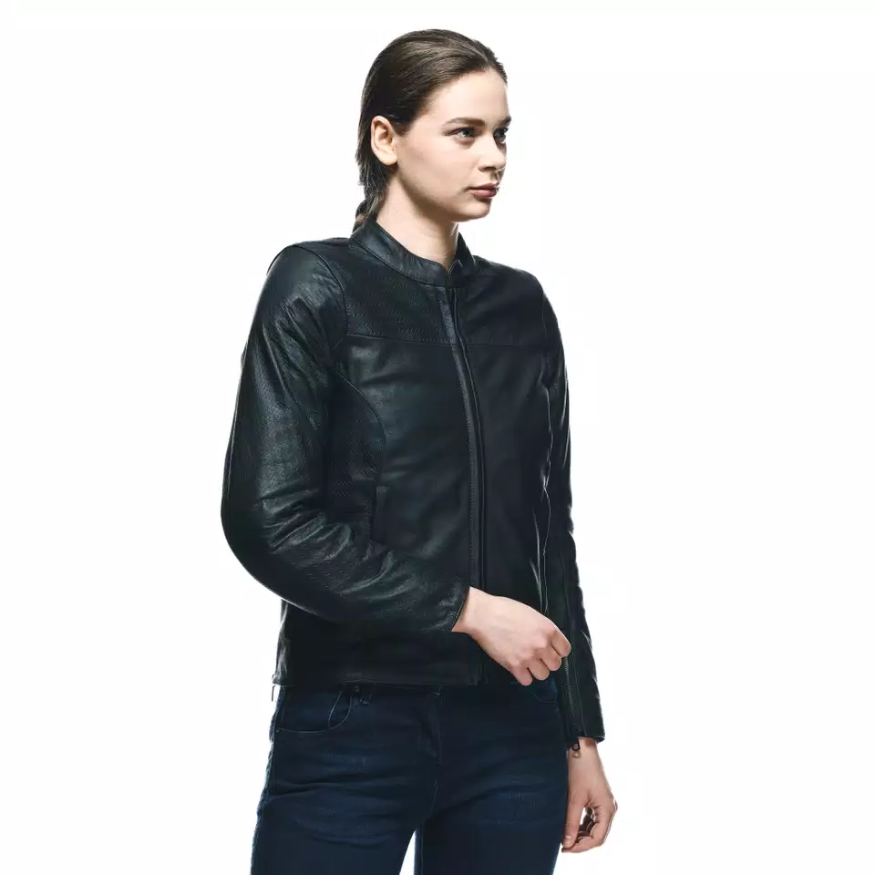 ITINERE - WOMEN'S MOTORCYCLE LEATHER JACKET - DAINESE
