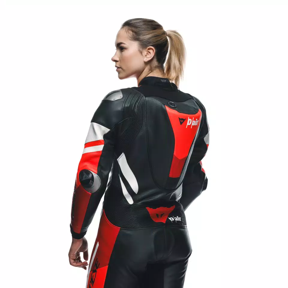 MISANO 3 D-AIR® - WOMEN'S 1-PIECE MOTORCYCLE PERFORATED LEATHER SUIT WITH AIRBAG - DAINESE