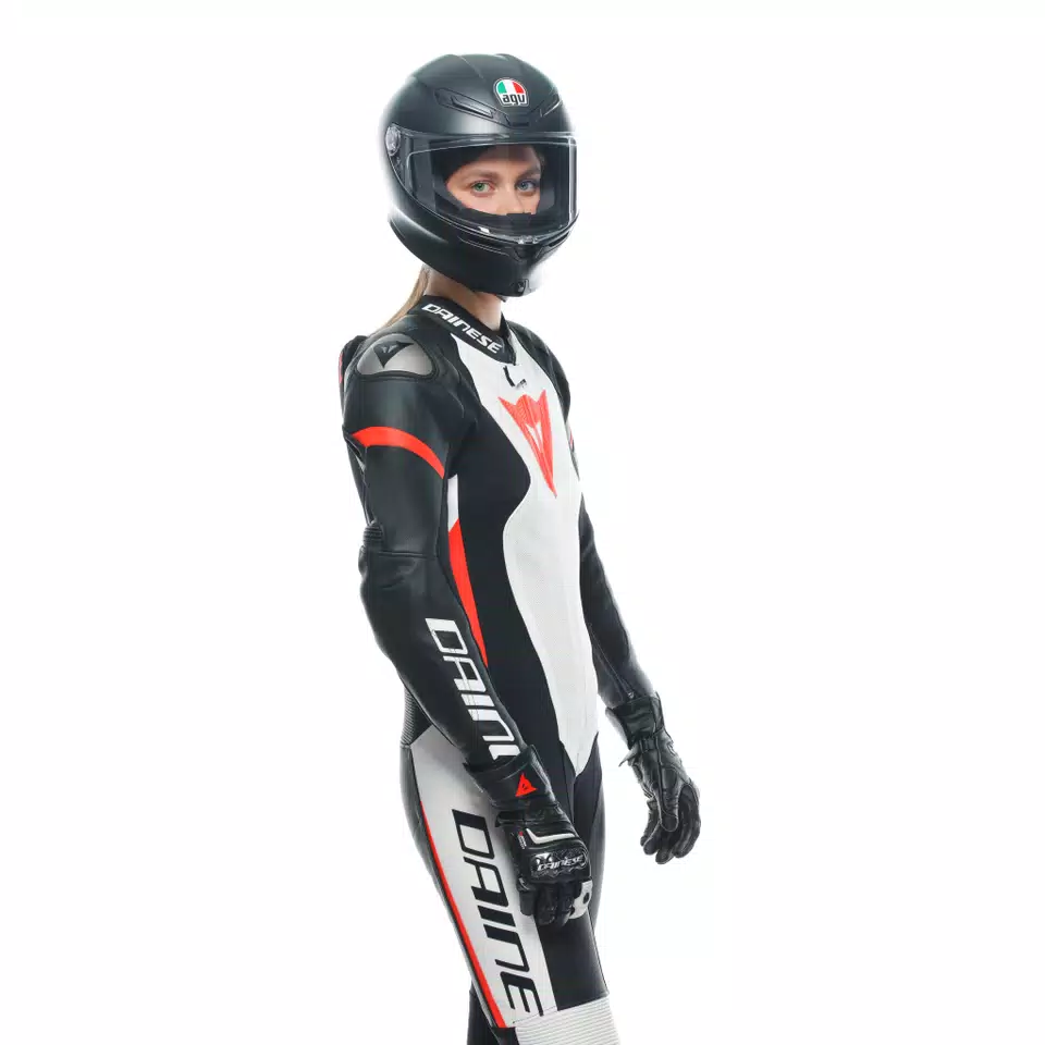 GROBNIK - WOMEN'S 1-PIECE MOTORCYCLE PERFORATED LEATHER SUIT - DAINESE