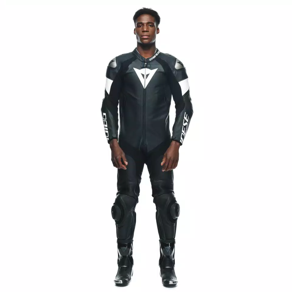 TOSA - MEN'S 1-PIECE MOTORCYCLE PERFORATED LEATHER SUIT - DAINESE