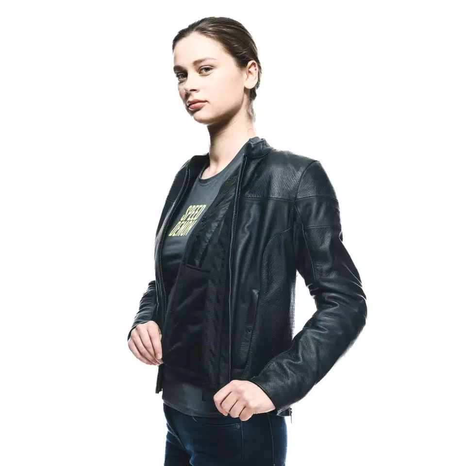ITINERE - WOMEN'S MOTORCYCLE LEATHER JACKET - DAINESE