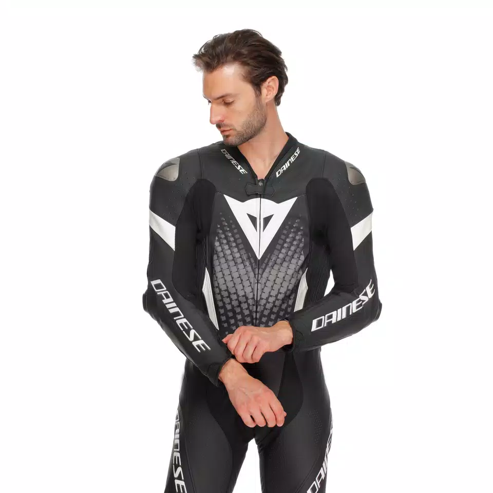 LAGUNA SECA 6 - PERFORATED ONE-PIECE LEATHER RACING SUIT - DAINESE