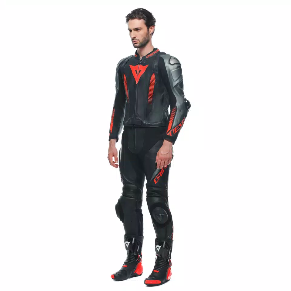 LAGUNA SECA 5 - MEN'S 2-PIECE MOTORCYCLE LEATHER SUIT - DAINESE