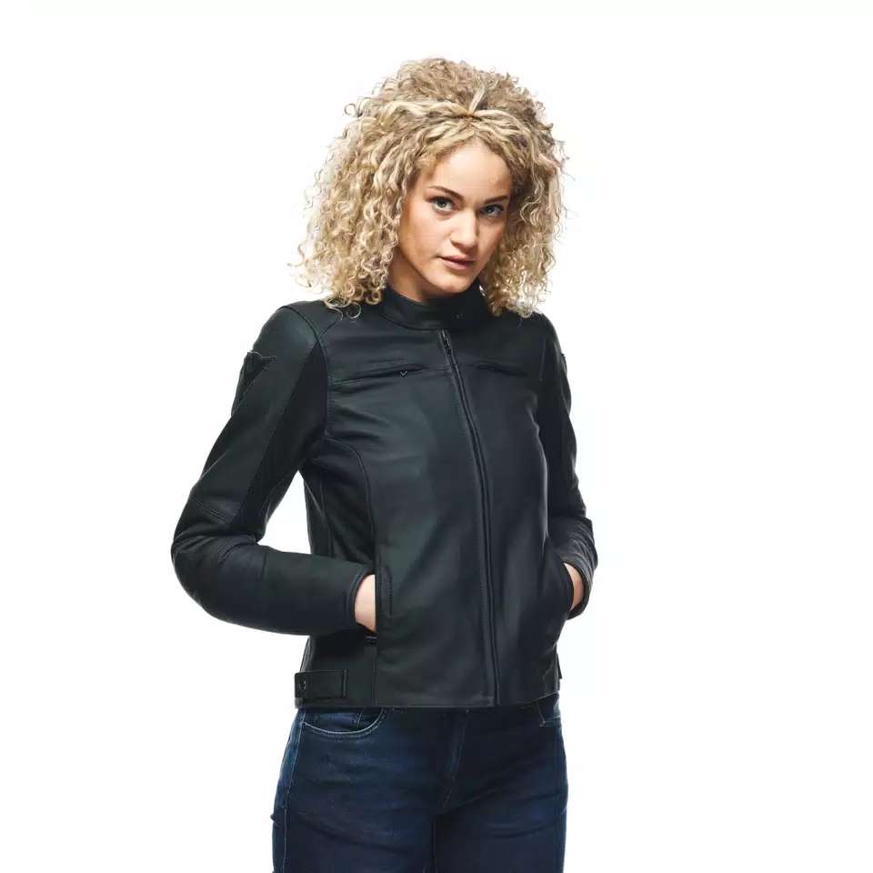 RAZON 2 - WOMEN'S MOTORCYCLE LEATHER JACKET - DAINESE