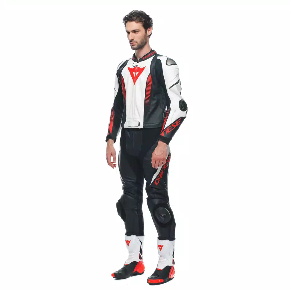 LAGUNA SECA 5 - MEN'S 2-PIECE MOTORCYCLE LEATHER SUIT - DAINESE