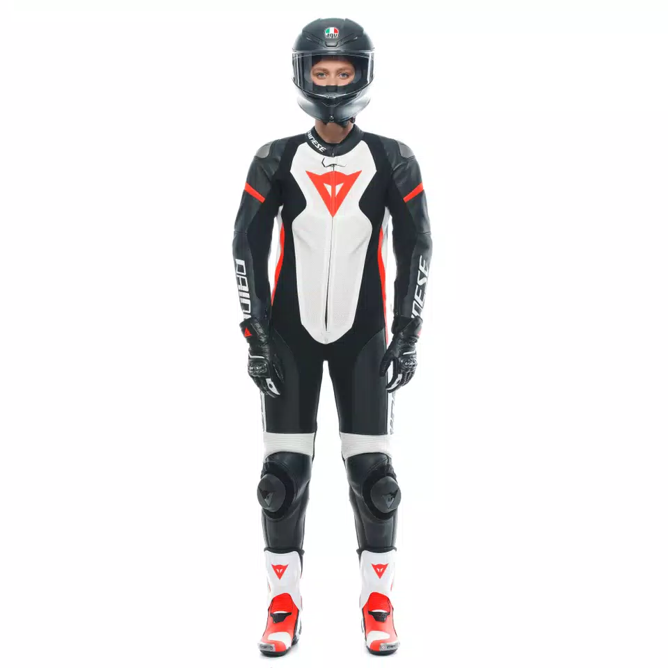 GROBNIK - WOMEN'S 1-PIECE MOTORCYCLE PERFORATED LEATHER SUIT - DAINESE