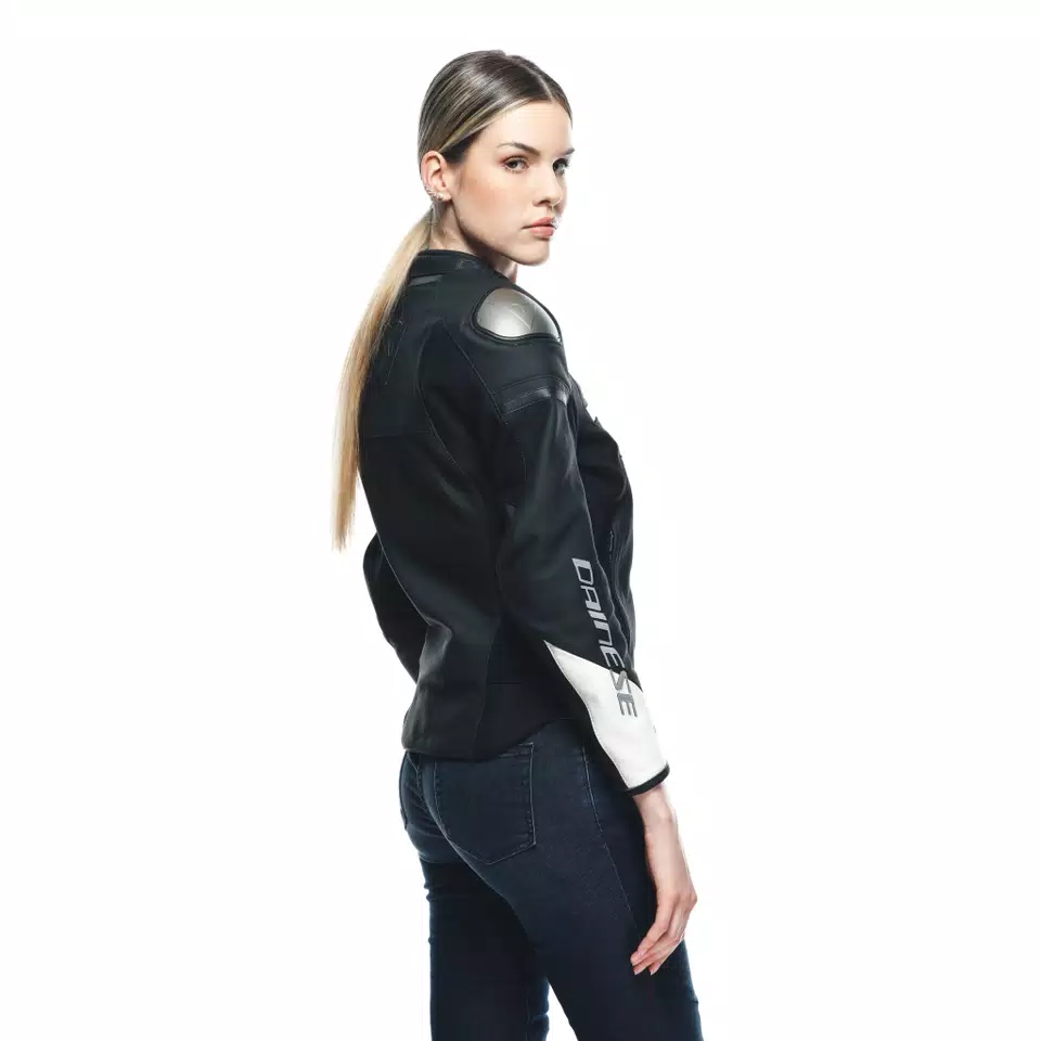 RAPIDA - WOMEN'S MOTORCYCLE LEATHER JACKET - DAINESE