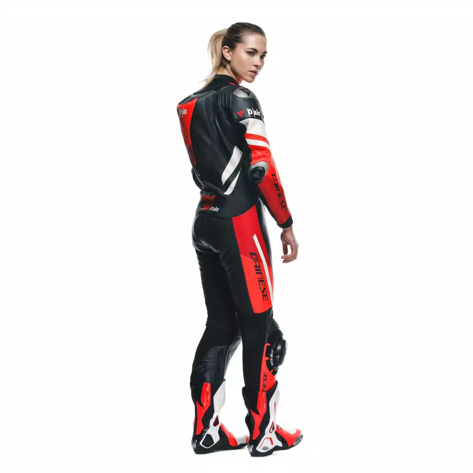MISANO 3 D-AIR® - WOMEN'S 1-PIECE MOTORCYCLE PERFORATED LEATHER SUIT WITH AIRBAG - DAINESE