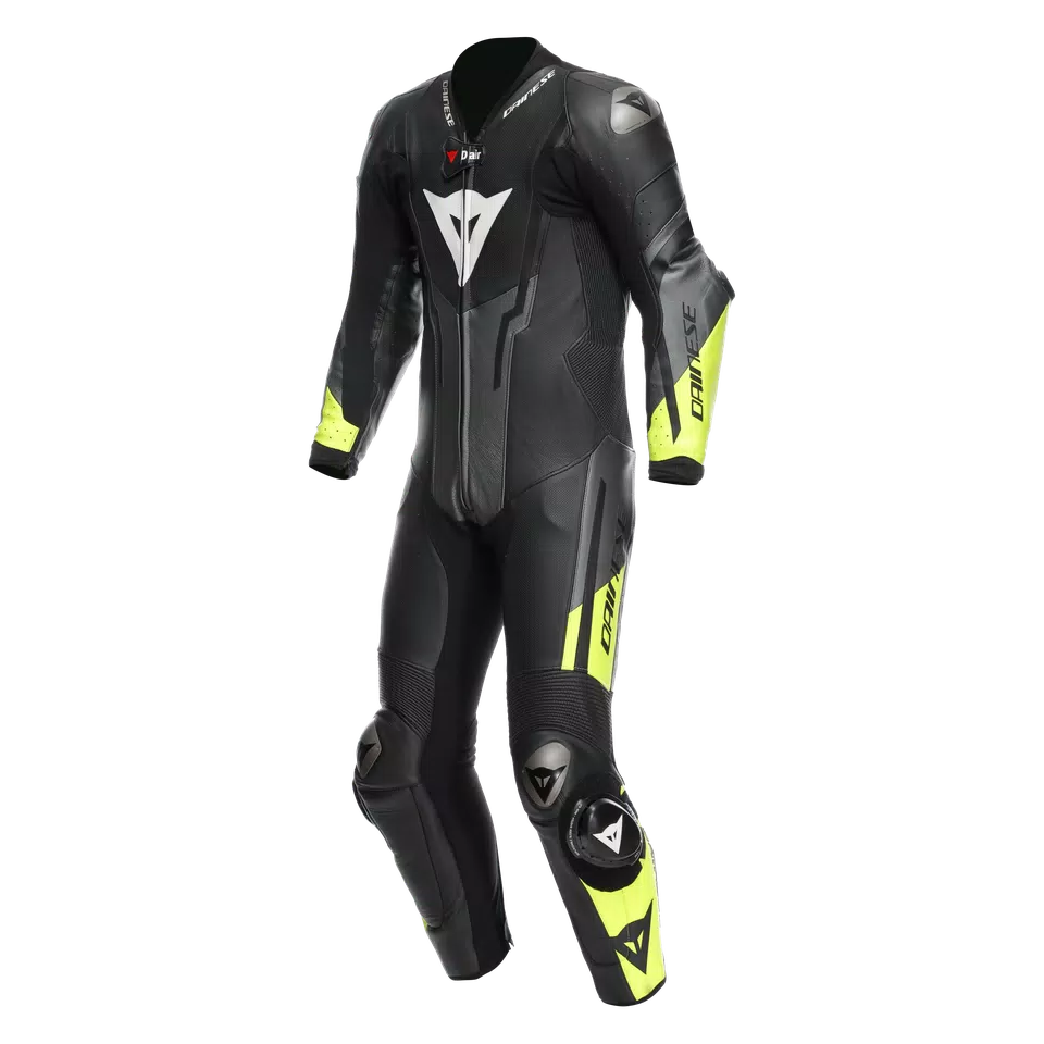 MISANO 3 D-AIR® - MEN'S 1-PIECE MOTORCYCLE PERFORATED LEATHER SUIT WITH AIRBAG - DAINESE