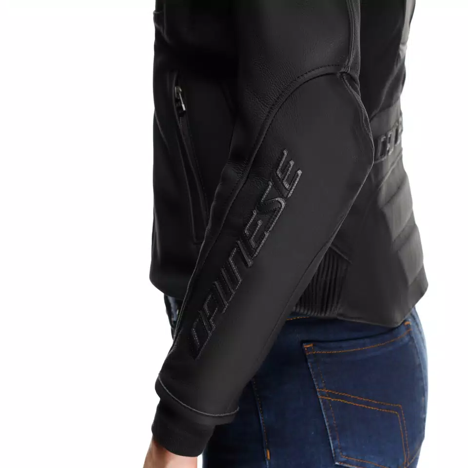 RACING 5 - WOMEN'S LEATHER MOTORCYCLE JACKET - DAINESE