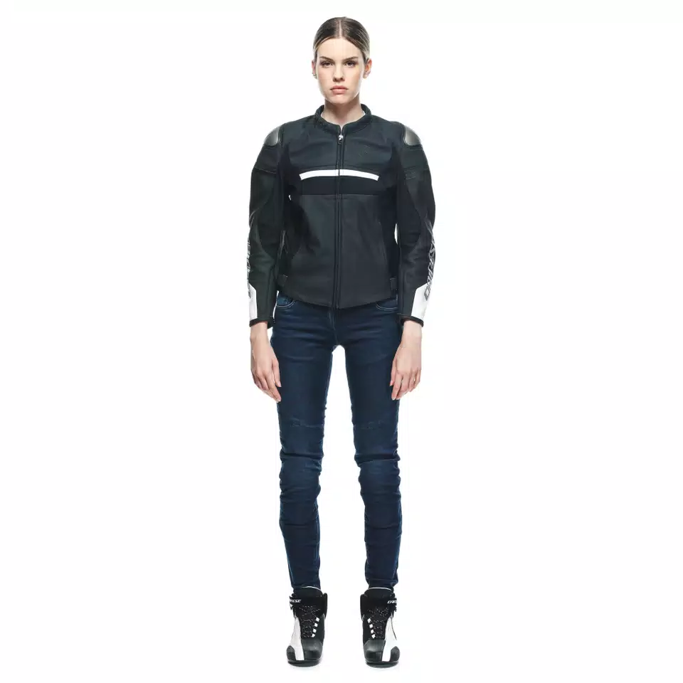 RAPIDA - WOMEN'S MOTORCYCLE LEATHER JACKET - DAINESE
