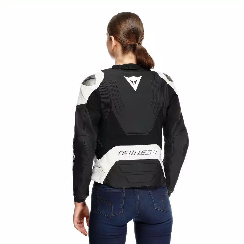 RACING 5 - WOMEN'S LEATHER MOTORCYCLE JACKET - DAINESE